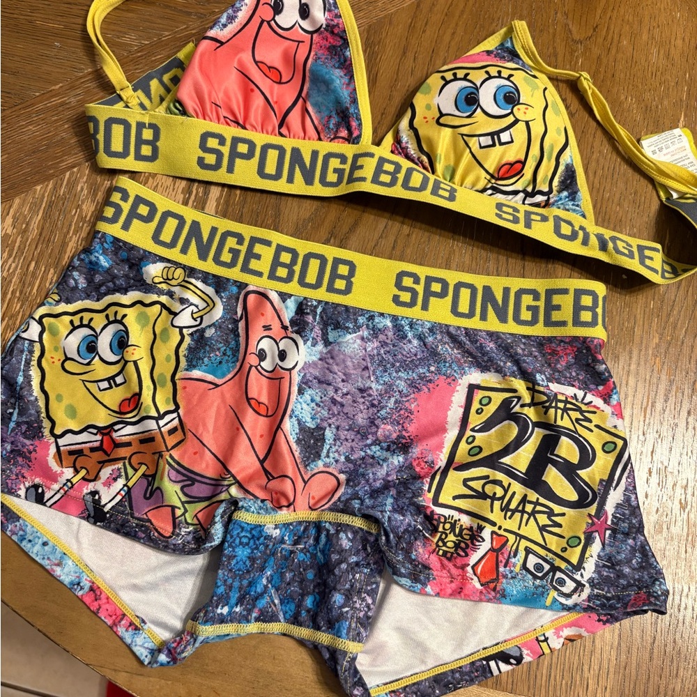 Nickelodeon SpongeBob Bikini Set - Yellow and Blue